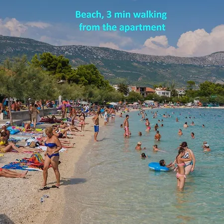 Appartement Antonio On The Seafront With Garden Kaštela